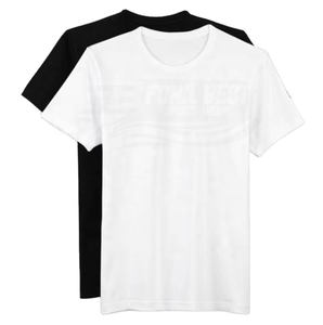 T-shirts en promotion – Usine – Pas cher – 100 % coton – Décontracté – Uni – Lavé – Logo sur le devant – Respirant – Coupe classique – Motif uni – Tricoté – Adultes – Hommes - Product Image 1