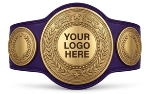 Cinturón de Trofeo Personalizado para Campeonato Deportivo Escolar, Material Cómodo y Ajustable para MMA y Karate - Product Image 2