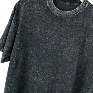 Women Premium Cotton Rhinestone <b>T</b> <b>Shirt</b> <b>Sparkly</b> Short Sleeve Casual Tee Custom Apparel Factory Manufacturer - Product Image 6