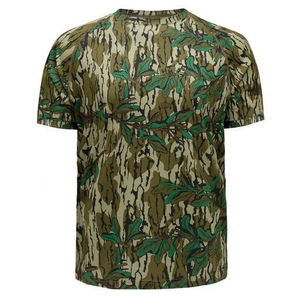 T-shirts respirants 100 % coton pour hommes, coupe ample, motif camouflage vintage personnalisé, pour activités de plein air, camping, randonnée et chasse - Product Image 3