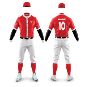 Uniforme de Béisbol Personalizado con Logotipo, de Secado Rápido, Alta Calidad, 100% Poliéster, Nuevo Diseño Sublimado, Transpirable, Tallas Grandes, para Deportes - Product Image 4