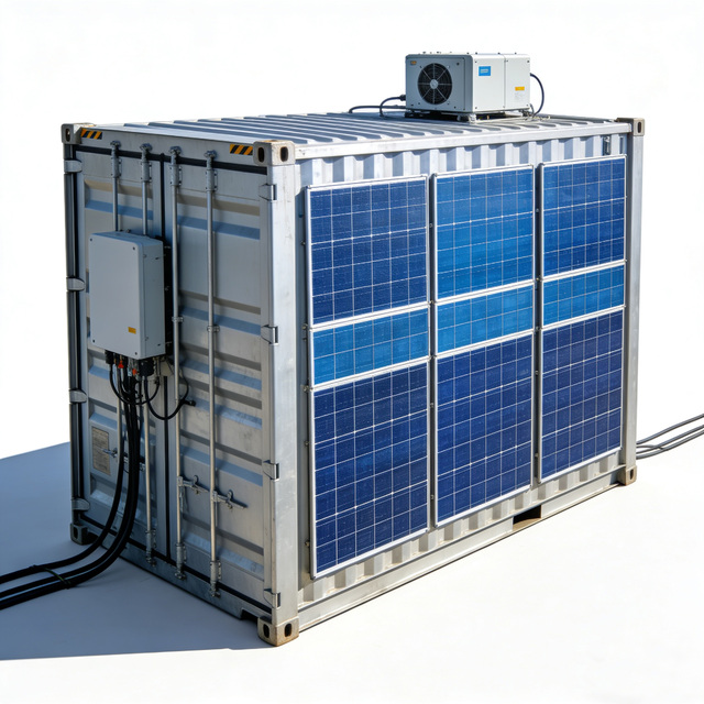 Containerized Energy Storage System Solar Powered Generator