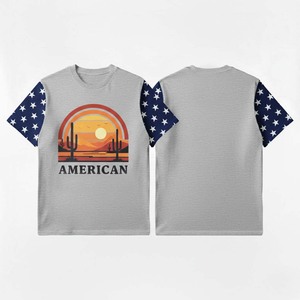 เสื้อยืดพิมพ์ลายสไตล์ดาร์กสำหรับผู้ชาย แขนสั้น สตรีทแวร์ ลายกราฟิก ทรงโอเวอร์ไซส์ ผ้าฝ้าย สไตล์คนเมือง เสื้อยืดผู้ชาย - Product Image 5