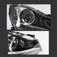 Feux de voiture pour Mercedes W204 Phare avant 2011 2012 2013 2014 Classe C C180 C200 Phares LED A2048208039 2048207939