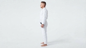 <b>Men</b> Martial Arts Performance Training Uniform <b>Jacket</b> And Long Pants Sportswear Set - Product Image 3