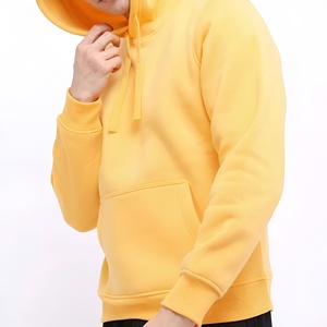 เสื้อฮู้ดดี้ผ้าฝ้ายแท้ 100% พิมพ์ลายตามสั่ง สีพื้น สำหรับฤดูหนาว ผู้ชาย คุณภาพสูง ดีไซน์กระเป๋าเสื้อ ขายส่ง สวมใส่สบาย แขนยาว แห้งเร็ว - Product Image 3