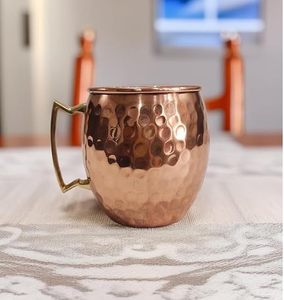 Luxury Copper Moscow Mule <b>Mugs</b> Designed For Elegant Beverage Service In Kitchen Bar And Festive Dining Gatherings - Product Image 1