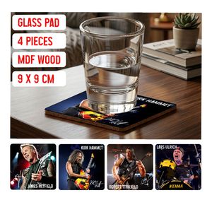 ชุดสินค้าเมทัลลิก้า ประกอบด้วยพวงกุญแจ แผ่นแก้ว และกล่องสี งานแฮนด์เมด - Product Image 2