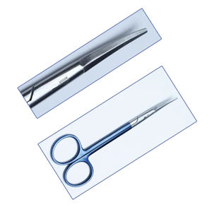 Tijeras Quirúrgicas Manuales Fomon Saber para Lifting Facial, Herramienta Profesional de Cirugía Plástica de Acero Inoxidable para Disección de Tejidos Faciales - Product Image 2