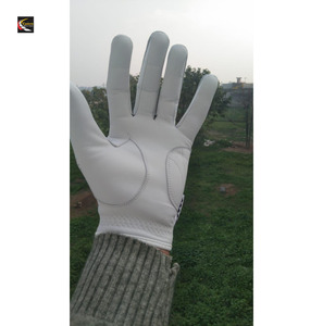 Guantes de Golf de Piel Cabretta, Deportivos, con Logotipo Personalizado, Embalaje, Palma Suave, para Hombre y Mujer, Blancos, Derecho/Izquierdo, OEM, Color, Características, Material - Product Image 1
