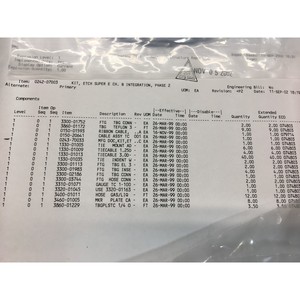 Kit AMAT 0242-07003, Etch Super E CH. B - Équipements et pièces semi-conductrices de renommée mondiale et de confiance chez - Product Image 1