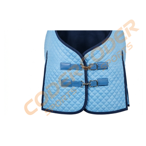 Couverture d'hiver en polaire pour chevaux, légère, extensible, douce au toucher, style tendance, pour dressage équestre, vente en gros - Product Image 5