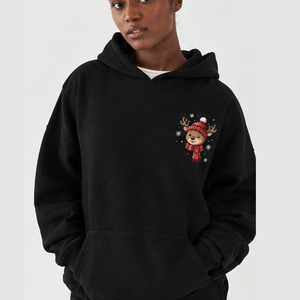 Custom Christmas Hoodie Unisex Christmas Sweatshirt Pullover Holiday Hoodie Winter Xmas Hoodie Wholesale Clothing Manufacture - Product Image 2