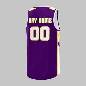Camiseta de baloncesto OEM personalizada de alta calidad, diseño de logotipo, camisetas de baloncesto clásicas - Product Image 4