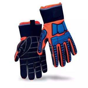Guantes Mecánicos de Primera Calidad en Oferta, Guantes de Seguridad de Poliéster con Protección de Nylon y Goma para las Manos a un Precio Razonable - Product Image 1