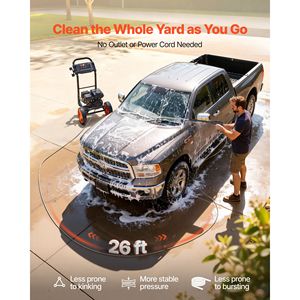 Upgrade Gas Pressure Washer 2900 PSI 1.85 Max GPM Aluminum Pump <b>Spray</b> Gun Wand & 4 Nozzle Set Low Profile High Pressure <b>Cleaner</b> - Product Image 5