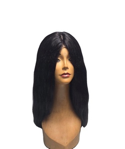 Full Wig 26 Inches 100% Human Remy Indian Hair Natural Wave Lace Front Premium Quality Medium Density Taz Hair Bd gluless wig - Product Image 2