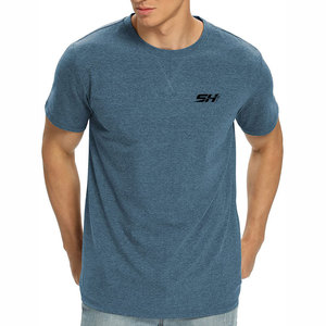 T-shirt d'entraînement Dry Fit pour homme, séchage rapide, doux pour la peau, prix de gros abordable, service OEM, matière extensible, coupe durable - Product Image 1