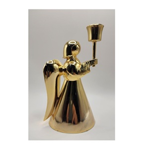 Ídolo decorativo de ángel de latón para decoración interior de templos y hogares, y colección de regalos artesanales de primera calidad. - Product Image 4