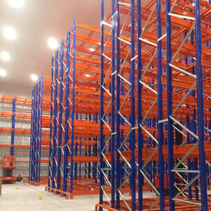 Double <b>Deep</b> Pallet Racking designed to increase storage capacity by reducing aisles while maintaining efficient pallet handling - Product Image 1