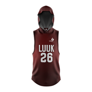 Maillots de football américain 7 contre 7 LUUK International personnalisables, respirants, 100 % polyester, avec logo d'équipe personnalisé, pour hommes, grandes tailles - Product Image 5