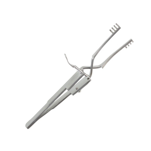 Écarteur cutané chirurgical auto-retenant en acier inoxydable de qualité supérieure, à action croisée, à pointes émoussées 4x4, certifié CE ISO - Product Image 2