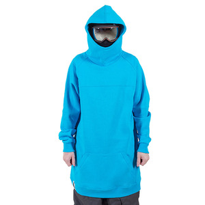 Sweat à capuche en polaire bleu ciel - Product Image 2