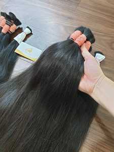 ผมต่อแบบตรงสำหรับคนบริสุทธิ์100กรัมผมแท้จากเวียดนาม - Product Image 6