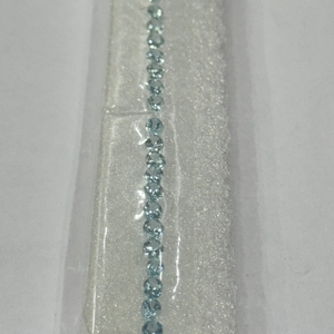 Ideal para Joyería, Aguamarina Natural, Corte Ovalado, Juego de 35 Piezas, 10.78 Quilates, 5x4mm, Madagascar, Listo para Collar o Pulsera - Product Image 6