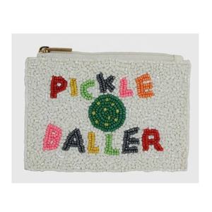 Monedero Mini con Diseño de Pickleball con Cuentas, Hecho a Mano, Ecológico, Duradero, con Cierre de Cremallera, para Llevar Efectivo, Monedas y Tarjetas, para Niñas y Mujeres - Product Image 6