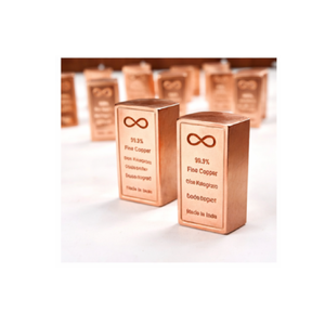 Lingote de Cobre de Primera Calidad de 1 kg, Cobre de Alta Pureza para Uso Industrial, de Inversión y Artesanía - Product Image 6