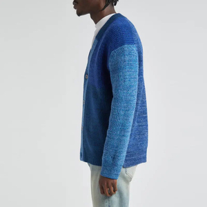 Custom Made Mohair Cashmere High End Soft Knitted New Design Fraternity Wear <b>Cardigan</b> <b>Sweater</b> Applique Embroidery <b>Sweater</b> - Product Image 4