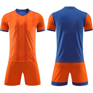 Conjunto de Ropa Deportiva de Fútbol con Logotipo Personalizado, Sublimado, Uniforme de Club de Entrenamiento, Kits Completos, Camisetas de Fútbol 100% Poliéster - Product Image 2