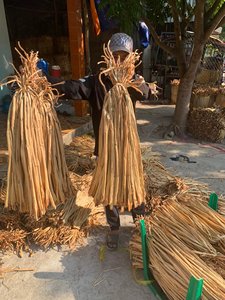 ขายส่งวัตถุดิบแห้งจากผักตบชวาที่เป็นมิตรกับสิ่งแวดล้อม/ ผักตบชวาแห้งสำหรับทำงานฝีมือ คุณลิลลี่ - Product Image 5