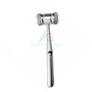 Maillet vétérinaire durable en acier inoxydable avec poignée confortable, structure de tête robuste, manipulation facile pour les soins canins - Product Image 3