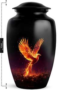 Urnas de Cremación de Metal al por Mayor para Cenizas Humanas Adultas, Diseño Moderno, Artículos Funerarios, Ataúd, Recuerdo Conmemorativo - Product Image 2