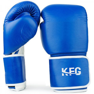 High Density Leather Boxing <b>Gloves</b> 16 oz for Safe Training <b>Moisture</b> Wicking Adjustable Wrist Strap Sweat Resistant Kick Boxing - Product Image 1