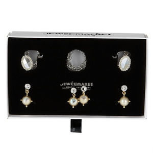 ชุดเครื่องประดับ Jewelemarket Trendy Ethnic Jhumki พร้อมกระจกและลูกปัด Kanchain-Fashionable 10575454WH - Product Image 2