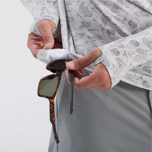 mens lightweight fishing <b>hoodie</b> quick dry <b>uv</b> <b>protection</b> long sleeve breathable outdoor performance sun shirt upf50+ - Product Image 4
