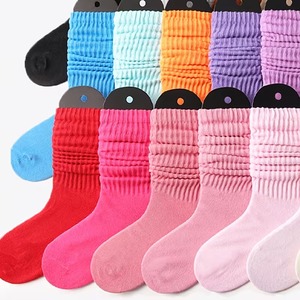 Wholesale <b>Women's</b> Knit Leg Warmers Breathable Eco-Friendly Daily Use Slouch <b>Socks</b> Comfortable Casual Wear Custom Logo - Product Image 3