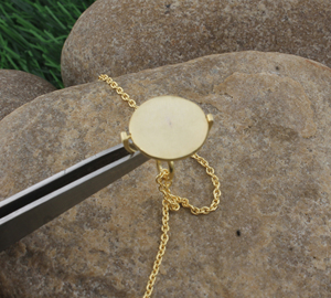 Collar con Colgante de Concha Chapado en Oro para Mujer, Acero Inoxidable, Concha, Estrella de Mar, Animal Marino, Estilo Oceánico, Playa - Product Image 2