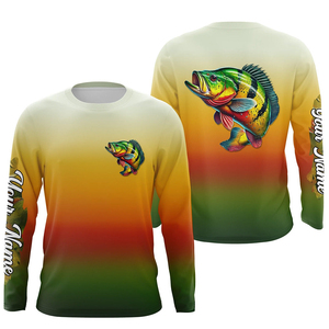 Sweat à capuche unisexe à manches longues pour sports de plein air et pêche, imprimé par transfert thermique, anti-humidité, UPF 50, motif uni, séchage rapide, 100% coton - Product Image 2