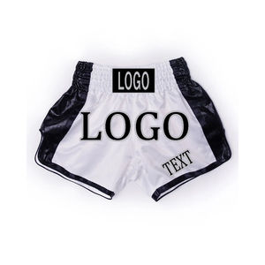 Shorts de boxe personnalisés pour hommes, Muay Thai, décontractés, imprimés numériquement, avec logo, prix d'usine OEM - Product Image 3