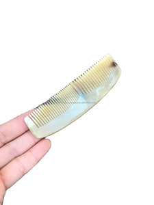 Peine de Cuerno de Búfalo Natural de Alta Calidad, Hecho a Mano, Ecológico, para el Cuidado del Cuero Cabelludo, Masaje, Salón de Belleza y Uso Doméstico - Product Image 2