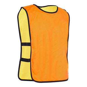 Custom Reversible Football Soccer <b>Training</b> Vest Team Scrimmage Practice Jersey <b>Bibs</b> 100% Polyester Quick Dry Breathable - Product Image 5