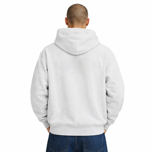 เสื้อฮู้ดดี้ผู้ชายแบบหนา ผ้าฝ้ายฟลีซ ทรงโอเวอร์ไซส์ สตรีทแวร์ MOQ ต่ำ รับบริการสกรีนแบรนด์ - Product Image 2