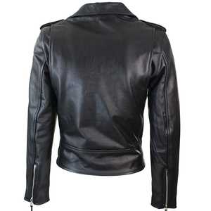 Autumn Winter <b>Men's</b> Casual Zipper PU <b>Leather</b> <b>Jacket</b> <b>Men</b> Clothing Slim Long Sleeve - Product Image 3