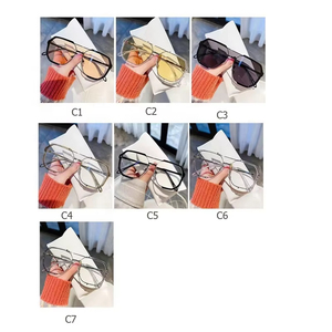 New Fashion Punk Designer Large Square Frame Oversized Sunglasses Women Men Driving <b>Shades</b> <b>Sun</b> Glasses UV400 - Product Image 5