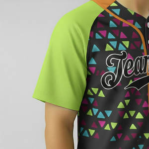 เสื้อเบสบอลลายทางสั่งทำราคาส่งถูก - Product Image 3