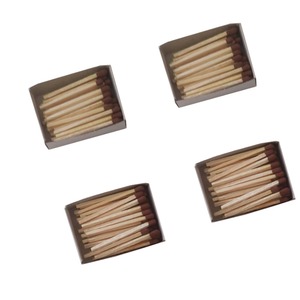 Modern Safety Matchsticks Printed Logo Wooden Stick for Household Use - Product Image 1